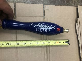Michelob Ultra Beer Classic Pub Style Vintage Tap Handle 11 3/4” Tall 2