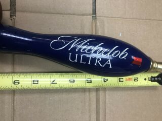 Michelob Ultra Beer Classic Pub Style Vintage Tap Handle 11 3/4” Tall 4