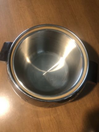 Vintage Penguin West Bend Company Hot and Cold Stainless Steel Server Cookware 5