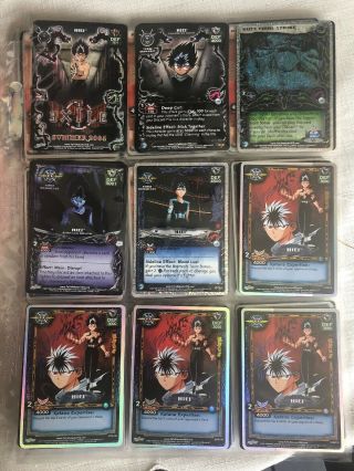 143 Yu Yu Hakusho Ghost Files Trading Cards With Holos Usa