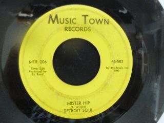 DETROIT SOUL ALL OF MY LIFE/MISTER HIP MUSIC TOWN 7 