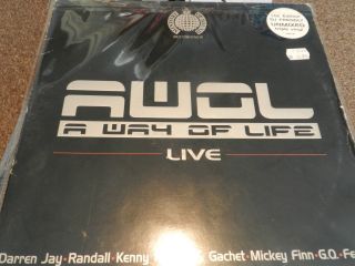 Various ‎– Awol: A Way Of Life - Live 12 " 1995 Ministry Of Sound ‎
