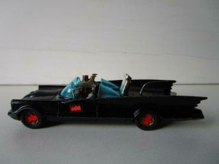 Vintage Corgi Toys No 267 Batmobile Diecast Model Car With Batman Only