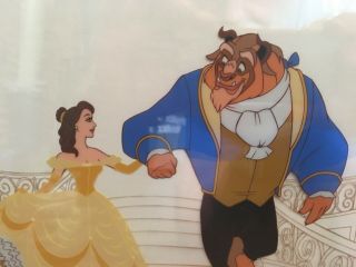 Disney Beauty And The Beast Animation Art Edition Cell
