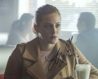 Lily Reinhart Riverdale In Person Signed Photo Uacc