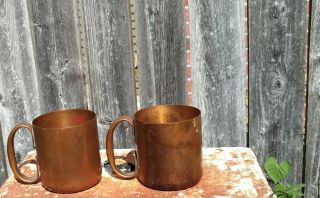 Vintage Copper Moscow Mule Mugs 4