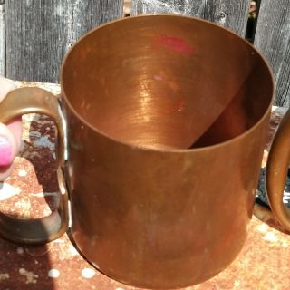 Vintage Copper Moscow Mule Mugs 5