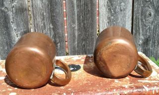 Vintage Copper Moscow Mule Mugs 7