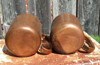 Vintage Copper Moscow Mule Mugs 8