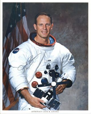 Jack Lousma Nasa Astronaut Signed 8x10 Photo - Bas Beckett