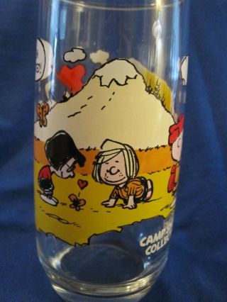 Set Of 2 Camp Snoopy Beverage Glasses,  1965/71 4