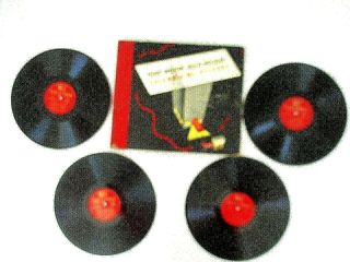 Teddy Wilson - Billie Holiday 78 Rpm 10 " Columbia Album Set Of 4 Records