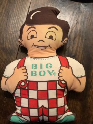 Vintage 70’s Bobs Big Boy Restaurant Doll Pillow Collectible