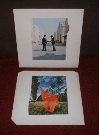 Pink Floyd Wish You Were Here Lp 1975 Harvest 1st Press Brilliant Example