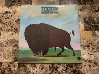 Shrink Orig J.  D.  Blackfoot The Song Of Crazy Horse Psych Vinyl Lp Nm