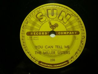 THE MILLER SISTERS - (78) SUN 230; 