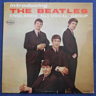 Vj Lp 1062 Introducing The Beatles Vee Jay Records Love Me Do 1st Version