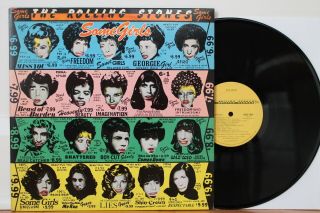 Rolling Stones Some Girls Lp (coc - 39108,  Orig 1978) Vg,  Recalled Lucy Sleeve