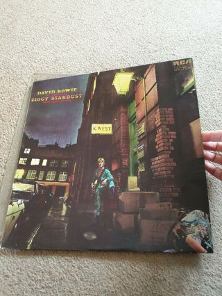 David Bowie Ziggy Stardust Vinyl Lp 1972 Vinyl