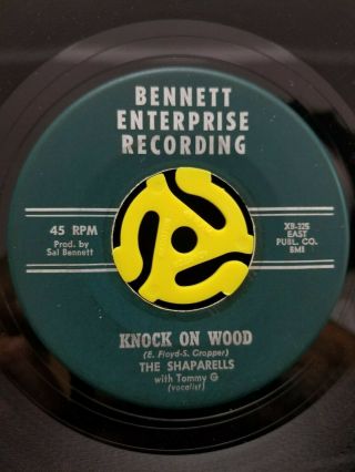 FUNK / SWEET SOUL 45 - The Shaparells - Come Back / Knock On Wood - Bennett HEAR 2