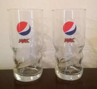 12 Official Limited Edition Pepsi Max 1/2 Pint Hi - Ball Tumbler Glasses