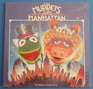 The Muppets Take Manhattan Lp The Sound Track 1984 - -