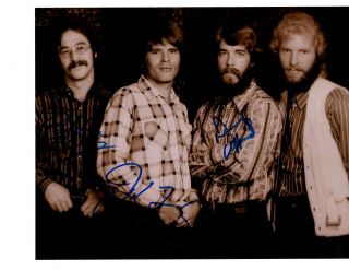 Creedence Clearwater Revival - Rare 8x10 Hand Signed Photo - - John Fogerty