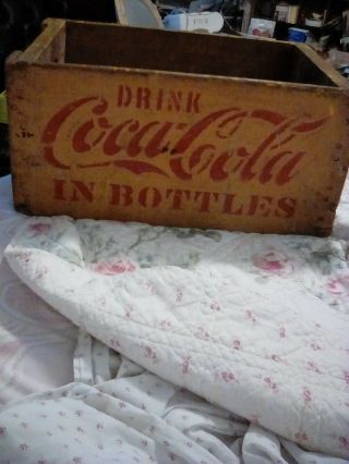 1900s Coca - Cola Hutchinson bottle crate 2