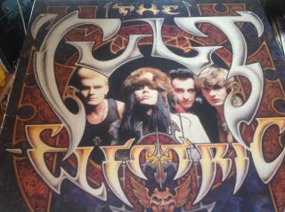 The Cult - Electric Lp (1987),  Us Pressing,  Sire 25555 - 1