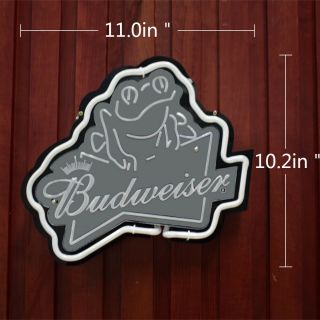 Neon Signs Beer Bar Pub Party Homeroom Windows Decor For Gift Light Budweiser 4