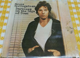 Bruce Springsteen " Darkness On The Edge Of Town " Peru,  Spanish Titles,  Lp (ex)