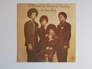 Ray & His Musical Family On The Ship Icy Miami Latin Deep Funk Lp Og Hear