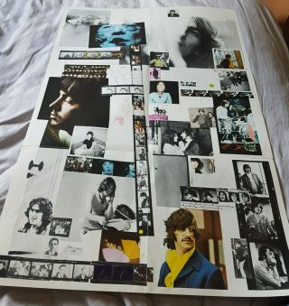 Beatles White Album LP 1st UK Press 0334398 Top Open,  Poster TOP AUDIO 1968 7