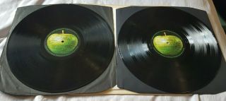 Beatles White Album LP 1st UK Press 0334398 Top Open,  Poster TOP AUDIO 1968 8