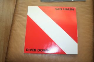 1982 Van Halen Diver Down Lp Vinyl (ex) -,  Van Halen Fan Club Newsletter