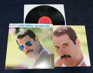 Freddie Mercury Mr.  Bad Guy Cbs Sony Japan 28ap - 3030 Queen Lp Vinyl Nm W/ Obi