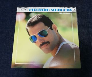 FREDDIE MERCURY Mr.  Bad Guy CBS Sony JAPAN 28AP - 3030 Queen LP Vinyl NM w/ OBI 7