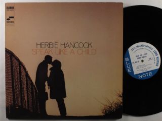 Herbie Hancock Speak Like A Child Blue Note Lp Vg,  /vg,  Unipak Stereo Liberty