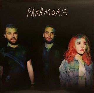 Paramore ‎ - S/t Self Titled 2 X Lp - Black Vinyl Album - Record