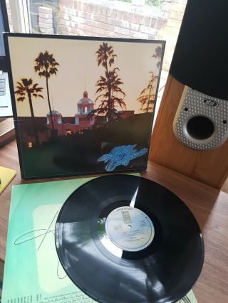The Eagles Hotel California 12 " Lp Album Vinyl 1976 1st Pressing Vg,  K53051