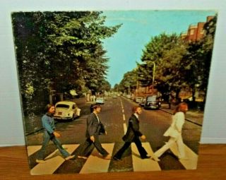 1969 The Beatles Abbey Road Apple Records So383 Lp Vinyl Album Vinyl Vg,