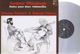 Harmonia Mundi Hm 1043 Nm Etienne Peclard & Roland Pidoux - Offenbach Cello