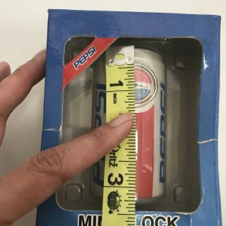 Pepsi Mini Clock Can vintage collectible 5