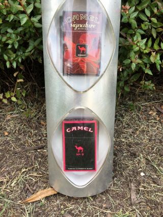 Camel Cigarette Vintage Light Up Store Display/ Retail / Wall /3 Pack 4