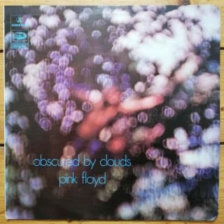 Pink Floyd Obscured By Clouds Odeon Colombia Rare Press Rock Psych Prog Lp