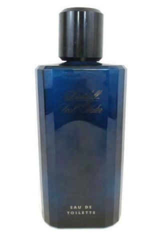 Davidoff Cool Water - Huge Empty Perfume Display Bottle Colbalt Blue