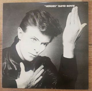 David Bowie - Heroes - 1977 Uk Stereo Rca Victor Lp Pl 12522