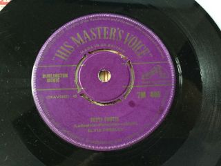 Elvis Presley - Blue suede shoes - UK HMV single. 4