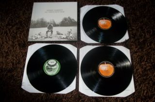 George Harrison All Things Must Pass 3 Lp Record Boxset In Cond