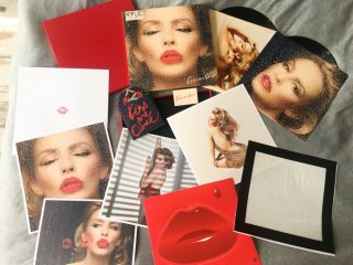 Kylie Minogue Kiss Me Once 2 Vinyl & Cd Deluxe Boxset Rare